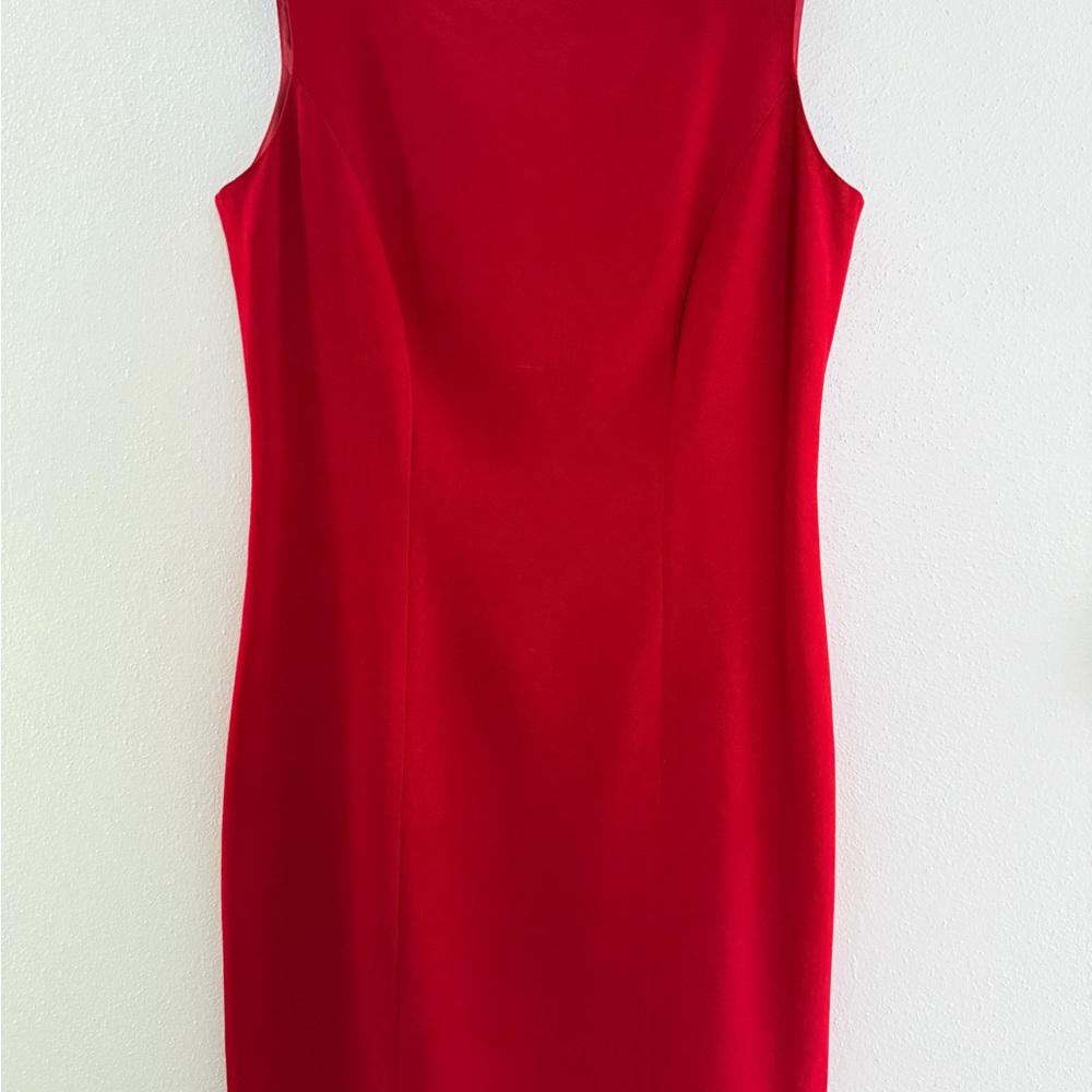Emma James Vibrant Red Mini Dress
